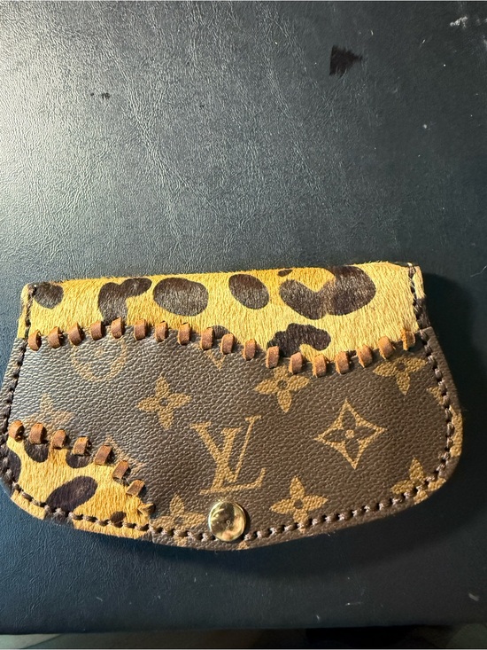 Handmade Handbags - Upcycled handmade Wallet w/ leather accents.